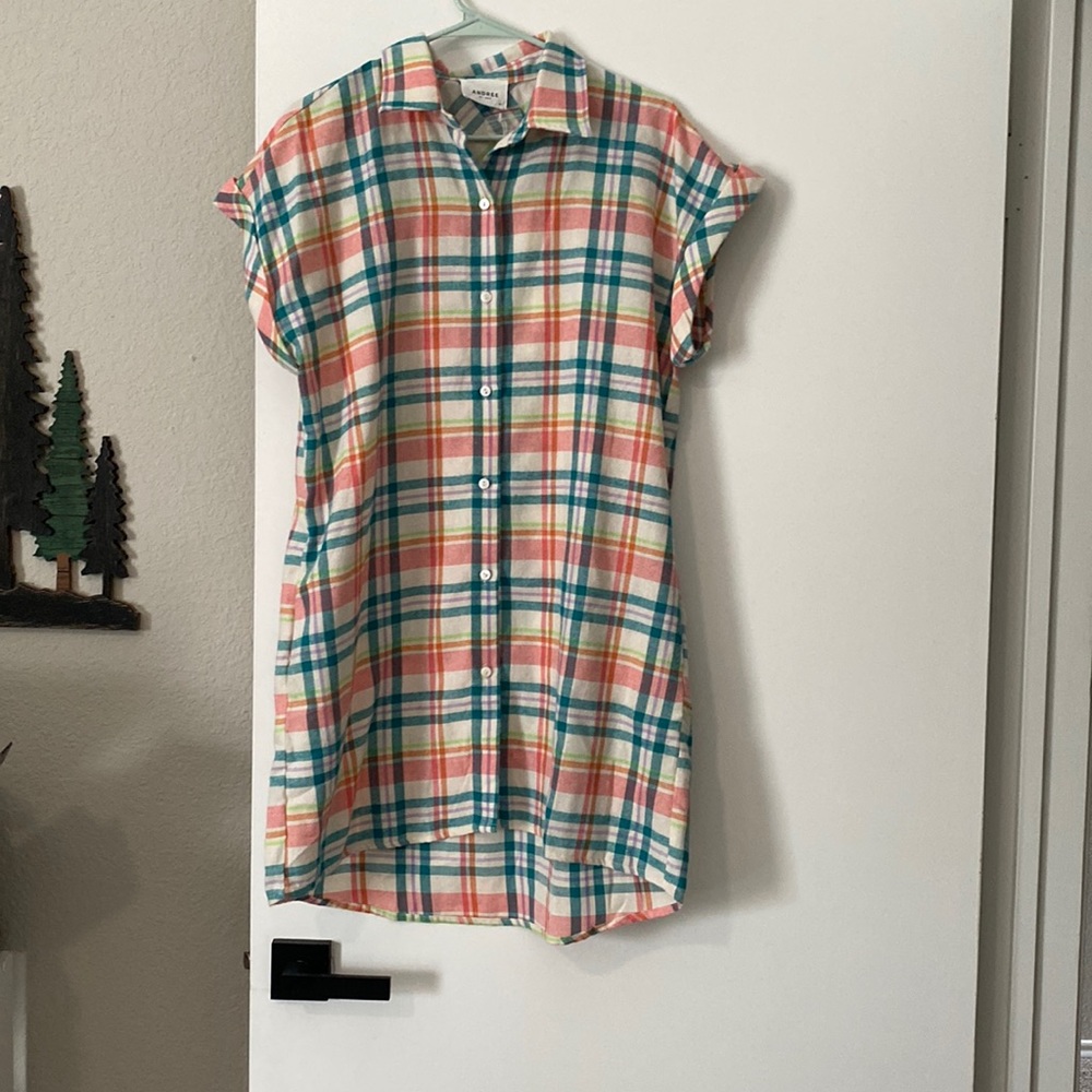 Andree by unit button up tunic